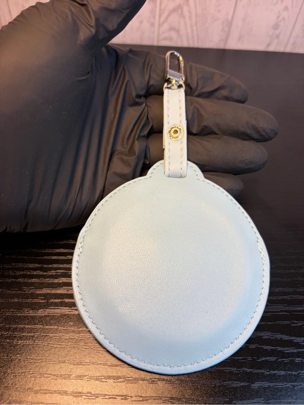 Cinnamoroll Blue Round Bag Tag, Badge, Button